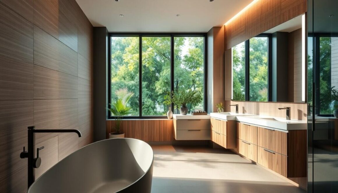 modernes badezimmer