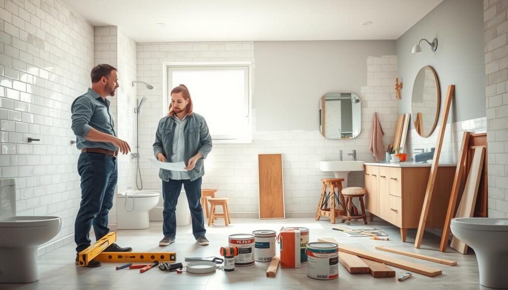 Professionelle Hilfe DIY Ansatz Bad