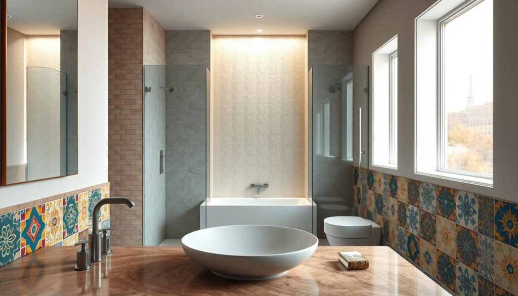 Inspirierende Beispiele Badezimmerfliesen