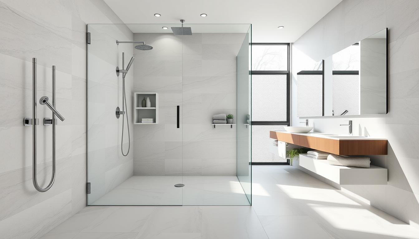 badezimmer mit dusche gestalten