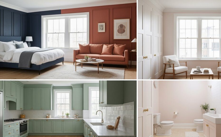 Farbkoordination für Räume