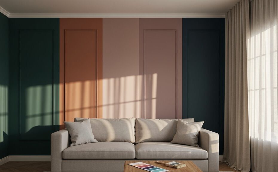 Farbtest für zu Hause