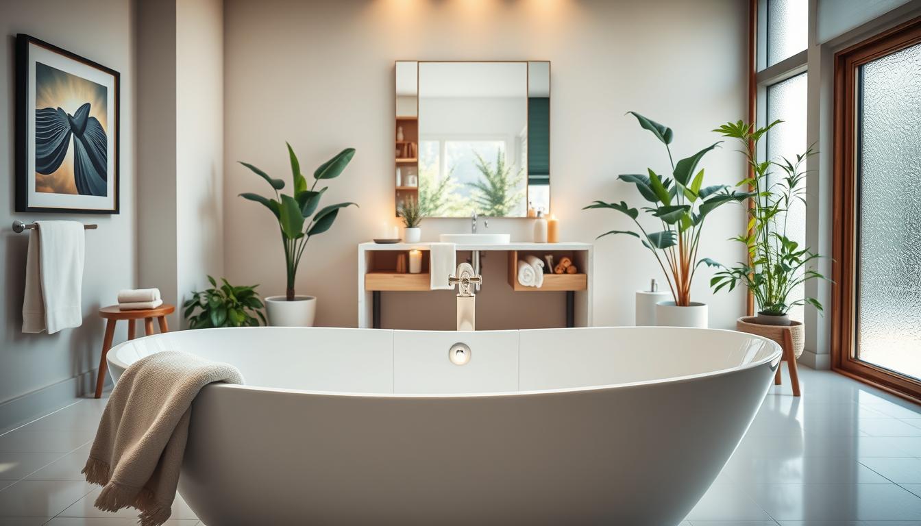 badezimmer mit badewanne