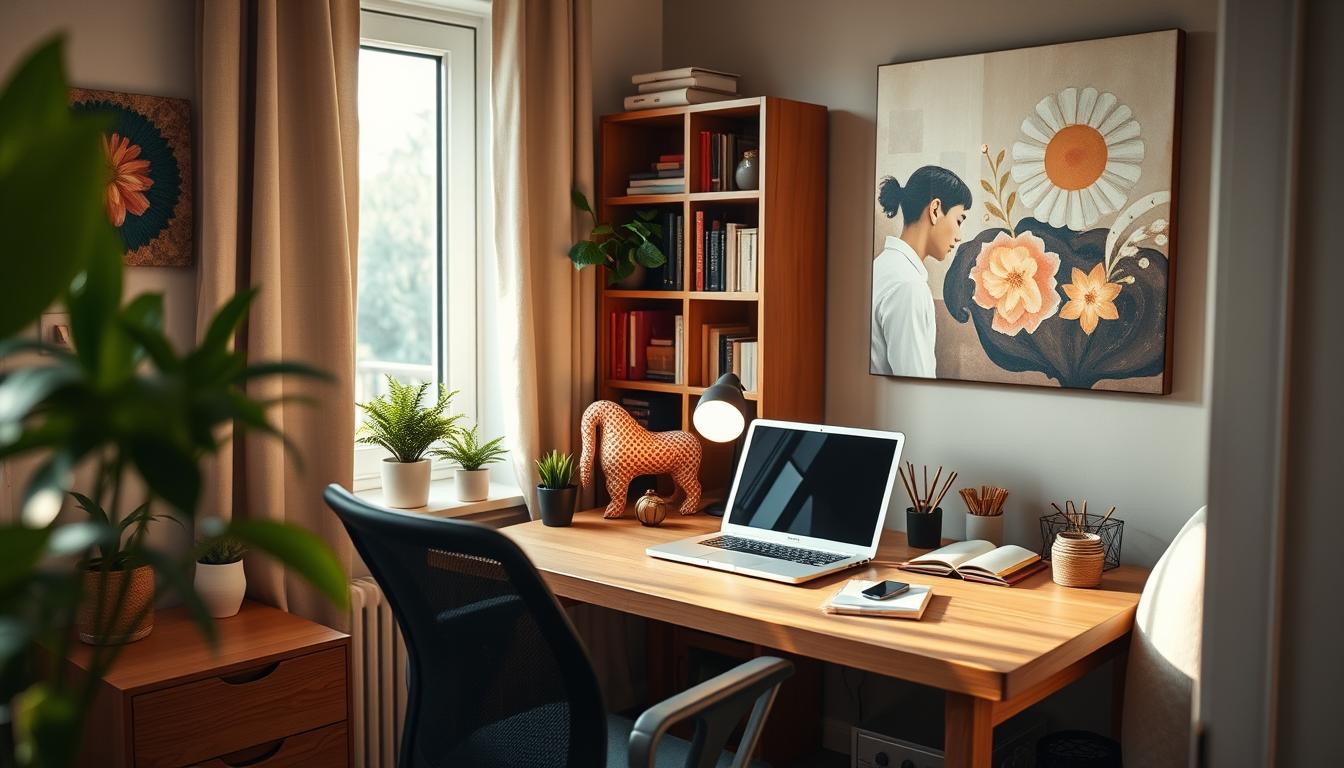 home office ecke einrichten