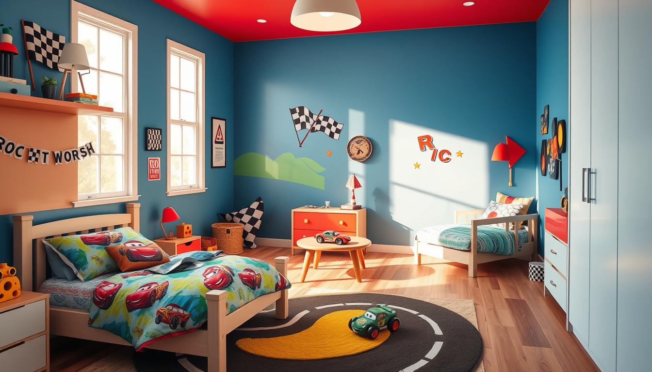 kinderzimmer mit autos