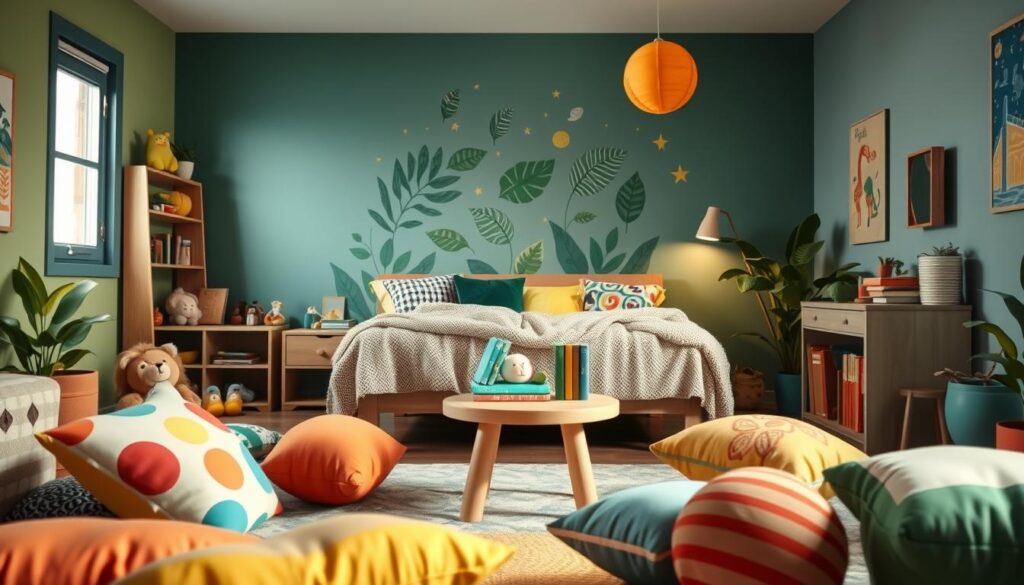 kreative elemente kinderzimmer