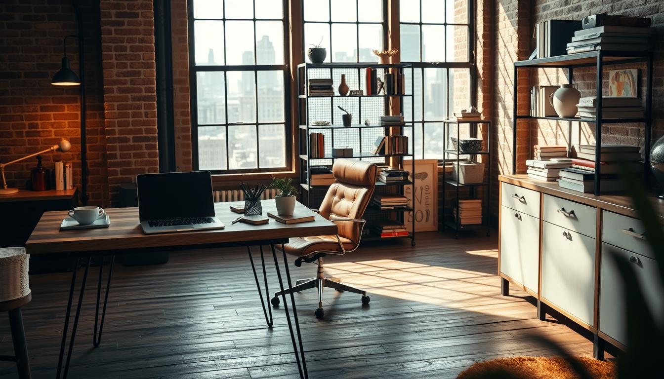 arbeitszimmer industrial