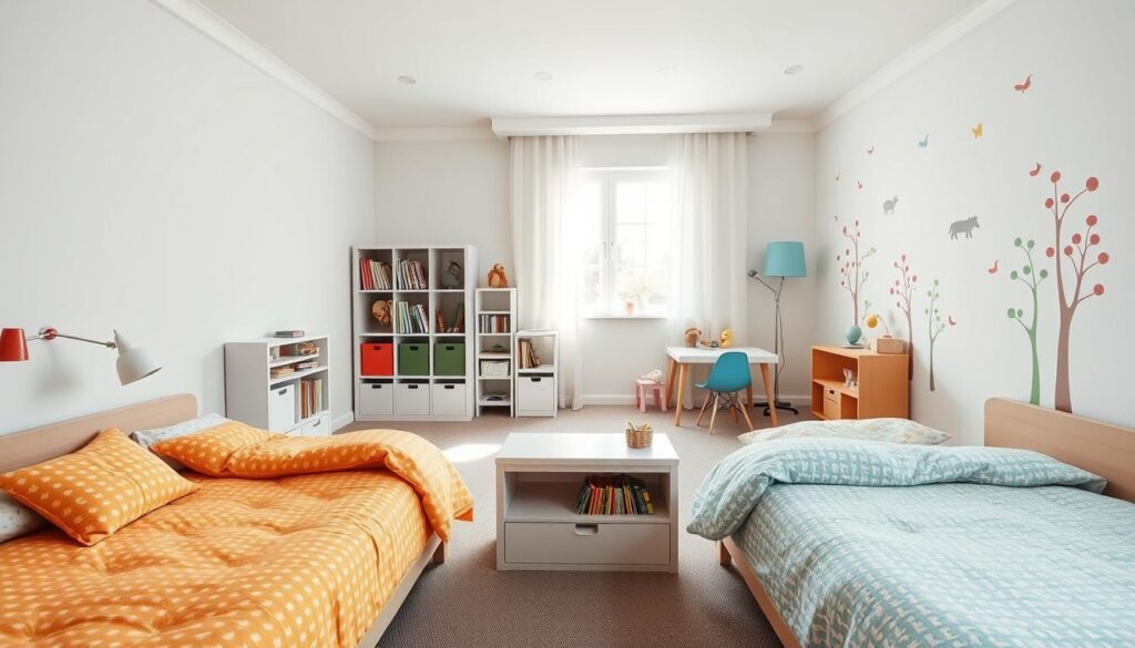 Raumaufteilung Geschwisterzimmer