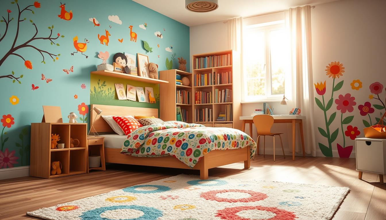 kinderzimmer wandgestaltung