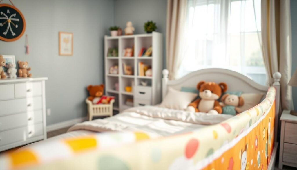 Sicheres Bettgitter für Kinder Sicheres Bettgitter für Kinder